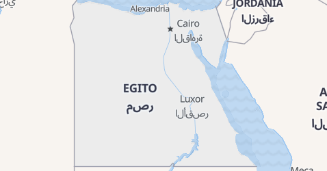 Mapa de Egito