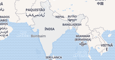 Mapa de Índia