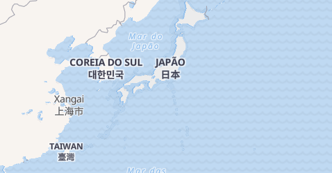 Mapa de Japão