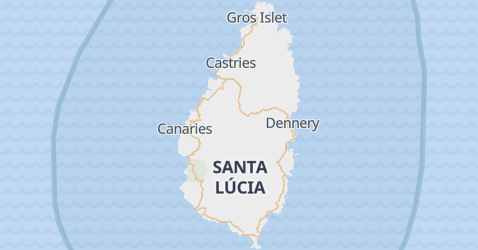 Mapa de Santa Lúcia
