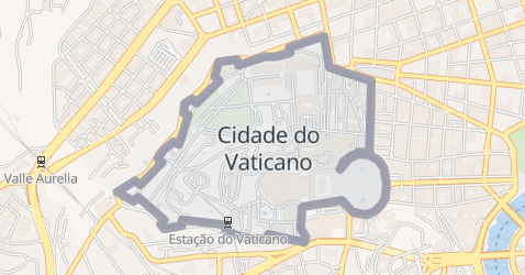 Mapa de Vaticano