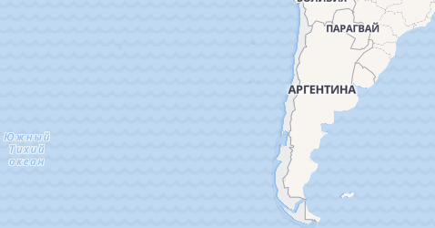 Чили - карта