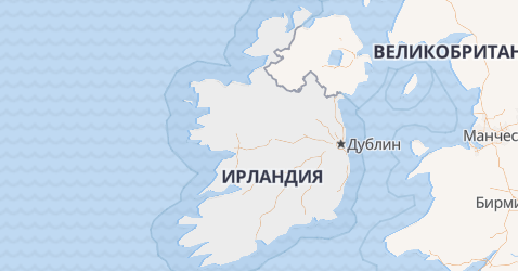 Ирландия - карта