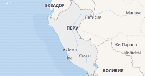 Перу - карта
