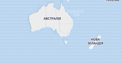 Австралія - мапа