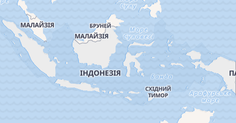 Індонезія - мапа