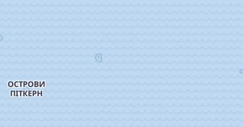 Острови Піткерн - мапа