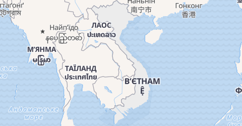 В'єтнам - мапа