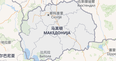 马其顿地图