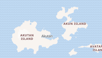 Akutan, Alaska map