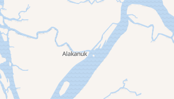 Alakanuk, Alaska map