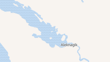 Aleknagik, Alaska map