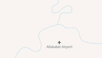 Allakaket, Alaska map