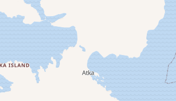 Atka, Alaska map