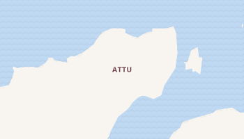 Attu, Alaska map