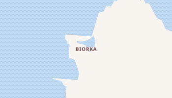 Biorka, Alaska map