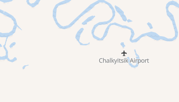 Chalkyitsik, Alaska map