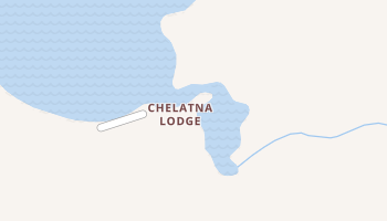 Chelatna Lodge, Alaska map