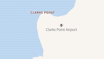 Clarks Point, Alaska map