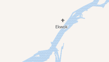 Ekwok, Alaska map