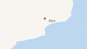 Elim, Alaska map