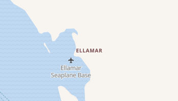 Ellamar, Alaska map