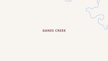 Ganes Creek, Alaska map