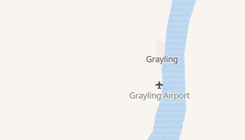 Grayling, Alaska map