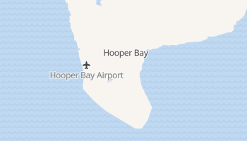 Hooper Bay, Alaska map