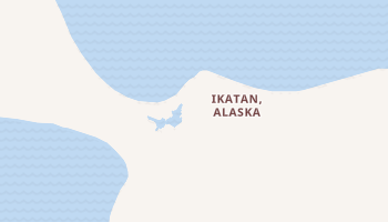 Ikatan, Alaska map