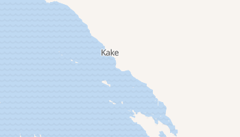 Kake, Alaska map