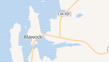 Klawock, Alaska map