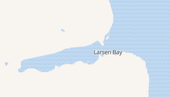 Larsen Bay, Alaska map