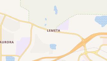 Lemeta, Alaska map