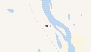 Lignite, Alaska map
