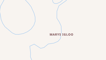 Marys Igloo, Alaska map