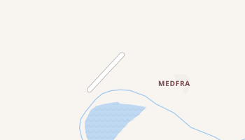 Medfra, Alaska map