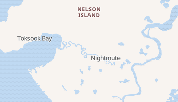 Nightmute, Alaska map