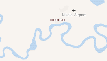 Nikolai, Alaska map