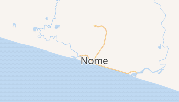 Nome, Alaska map