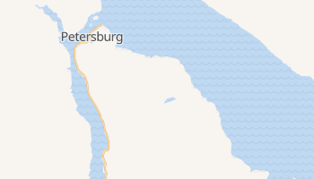 Petersburg, Alaska map