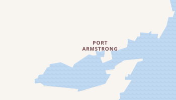 Port Armstrong, Alaska map