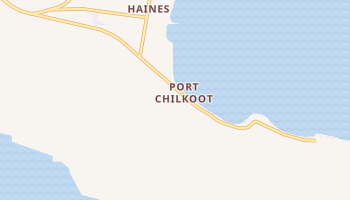 Port Chilkoot, Alaska map