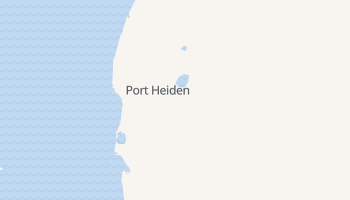 Port Heiden, Alaska map