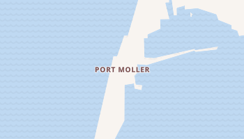 Port Moller, Alaska map