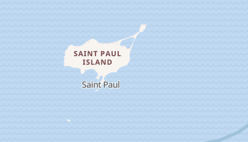 Saint Paul, Alaska map