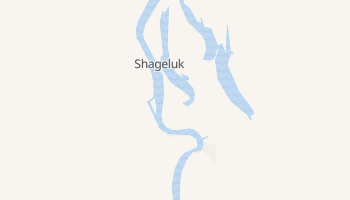 Shageluk, Alaska map