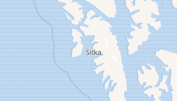 Sitka, Alaska map