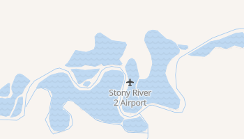 Stony River, Alaska map