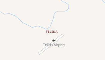 Telida, Alaska map